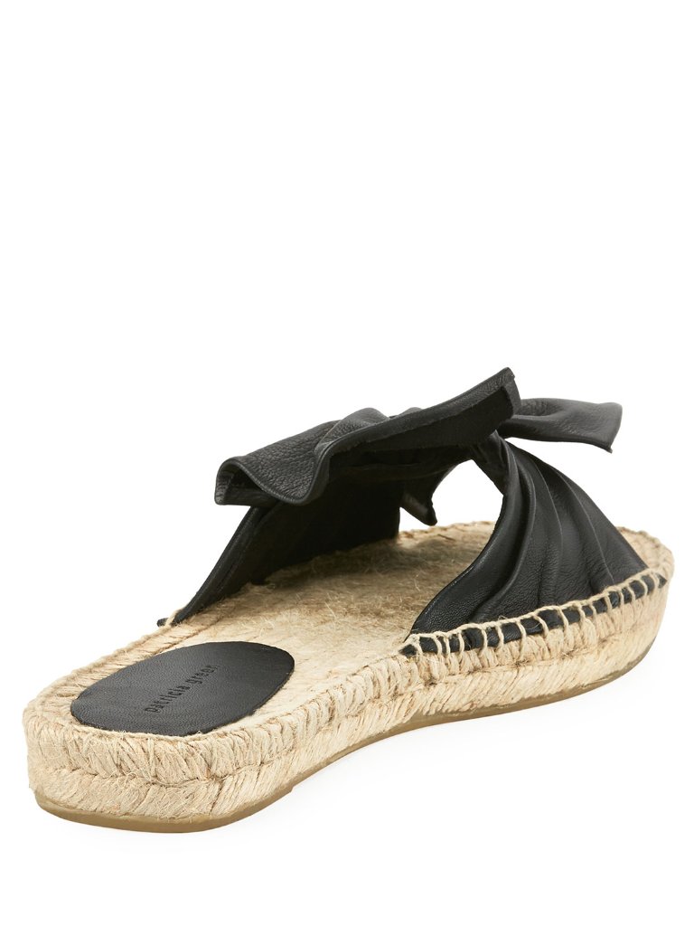Patricia Green New Leather Espadrille Slide Knot Sandal Nwt Women's 9 — image 5 of 8